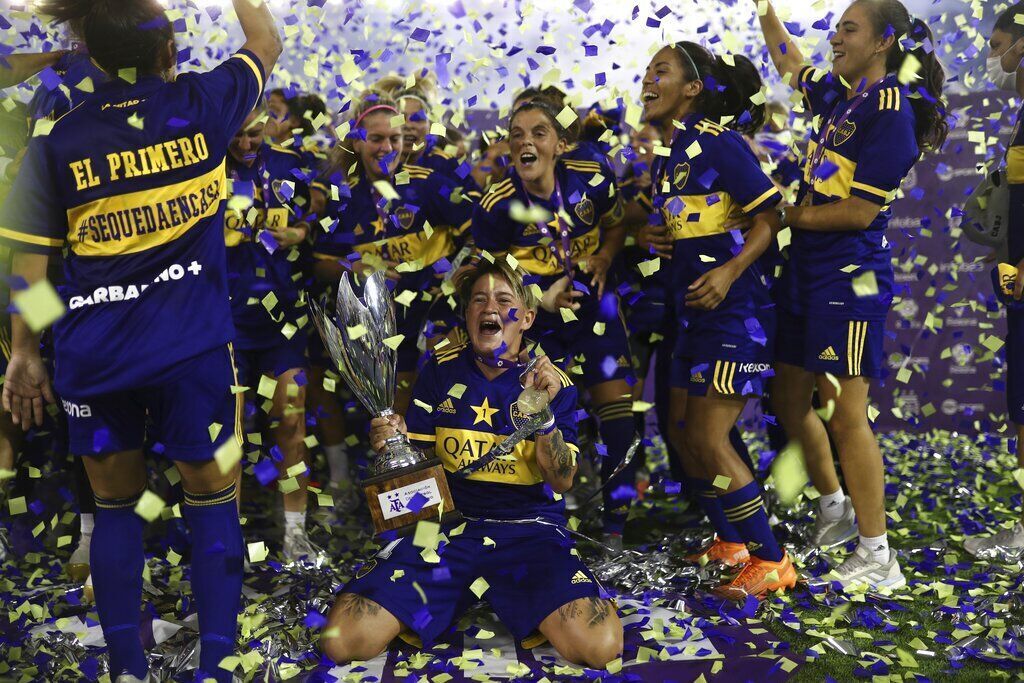 APTOPIX Argentina Soccer